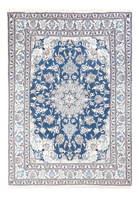 Alfombra Persa - Nain - Real - 212 x 145 cm - azul