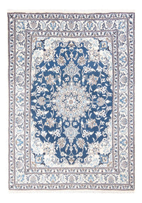 Alfombra Persa - Nain - Real - 212 x 145 cm - azul