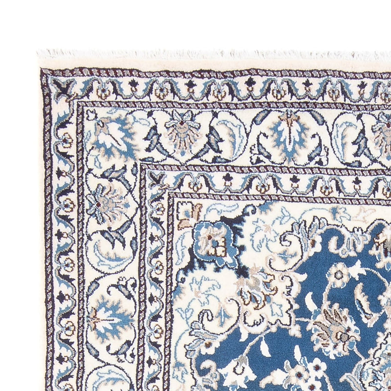 Alfombra Persa - Nain - Real - 212 x 145 cm - azul