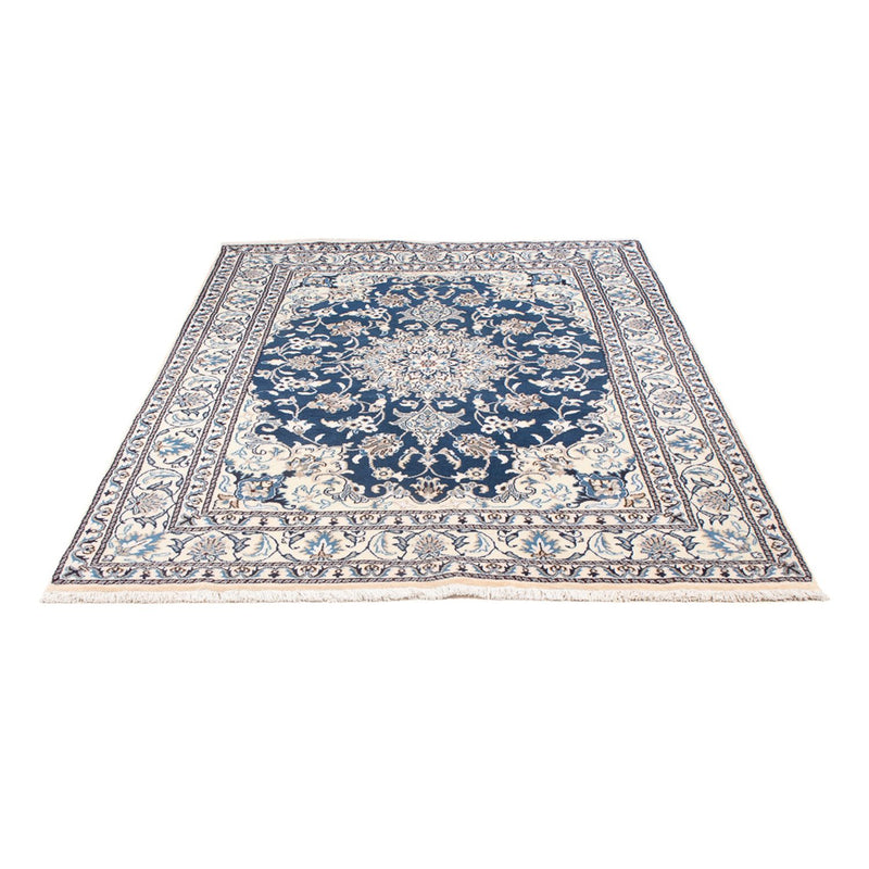 Alfombra Persa - Nain - Real - 212 x 145 cm - azul