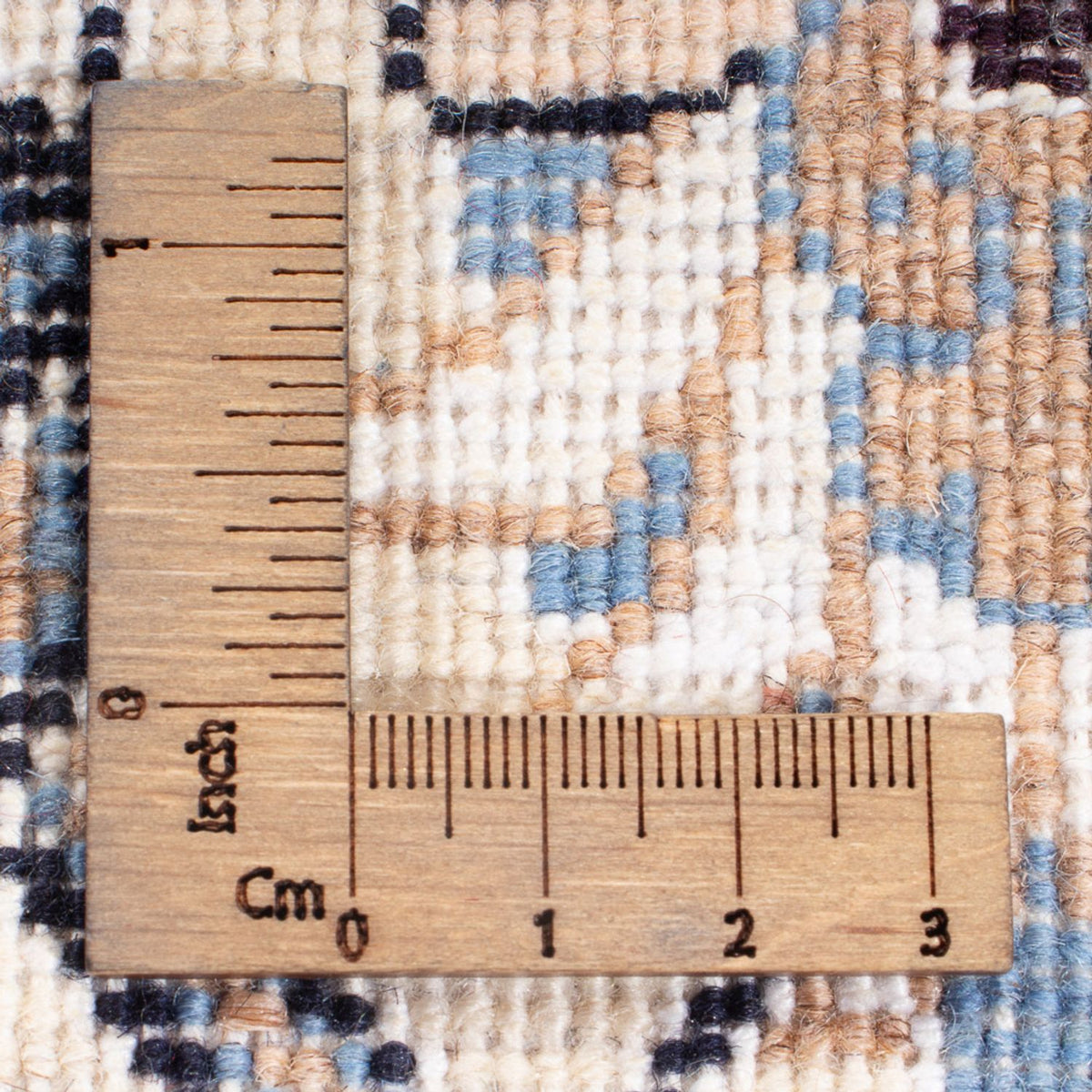 Alfombra Persa - Nain - Real - 202 x 150 cm - azul claro