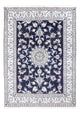 Nain - 9La Alfombra 146x209cm - Alfombra persa - azul oscuro