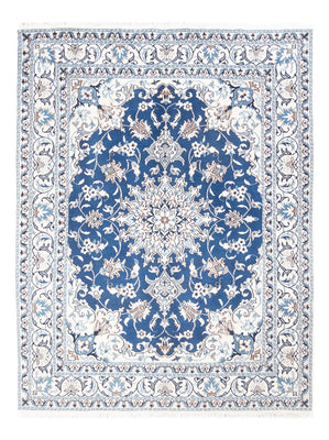 Alfombra Persa - Nain - Real - 203 x 146 cm - azul