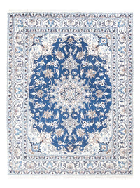 Alfombra Persa - Nain - Real - 203 x 146 cm - azul