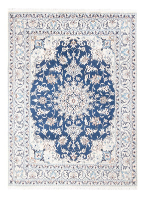Alfombra Persa - Nain - Real - 195 x 145 cm - azul