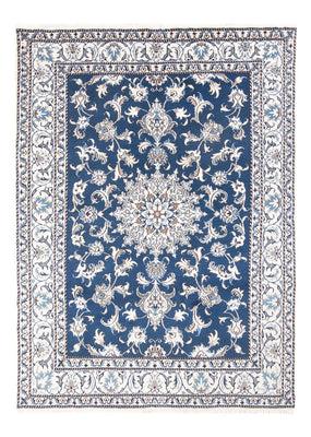 Alfombra Persa - Nain - Real - 203 x 149 cm - azul