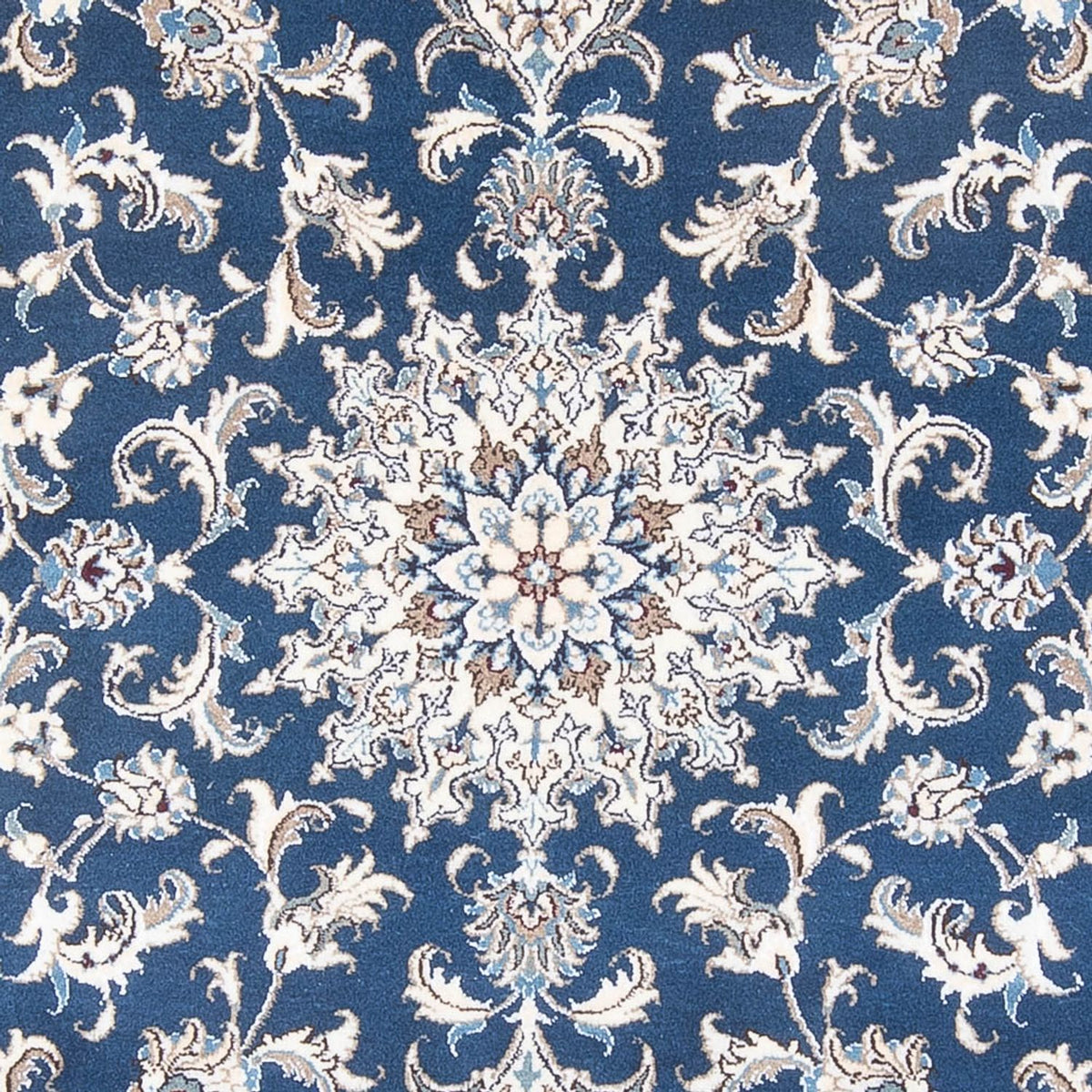 Alfombra Persa - Nain - Real - 203 x 149 cm - azul