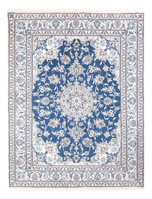 Alfombra Persa - Nain - Real - 194 x 147 cm - azul