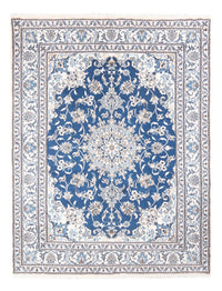 Alfombra Persa - Nain - Real - 194 x 147 cm - azul