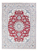 Nain - 9La Alfombra 142x197cm - Alfombra persa - rojo