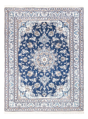 Alfombra Persa - Nain - Real - 202 x 149 cm - azul