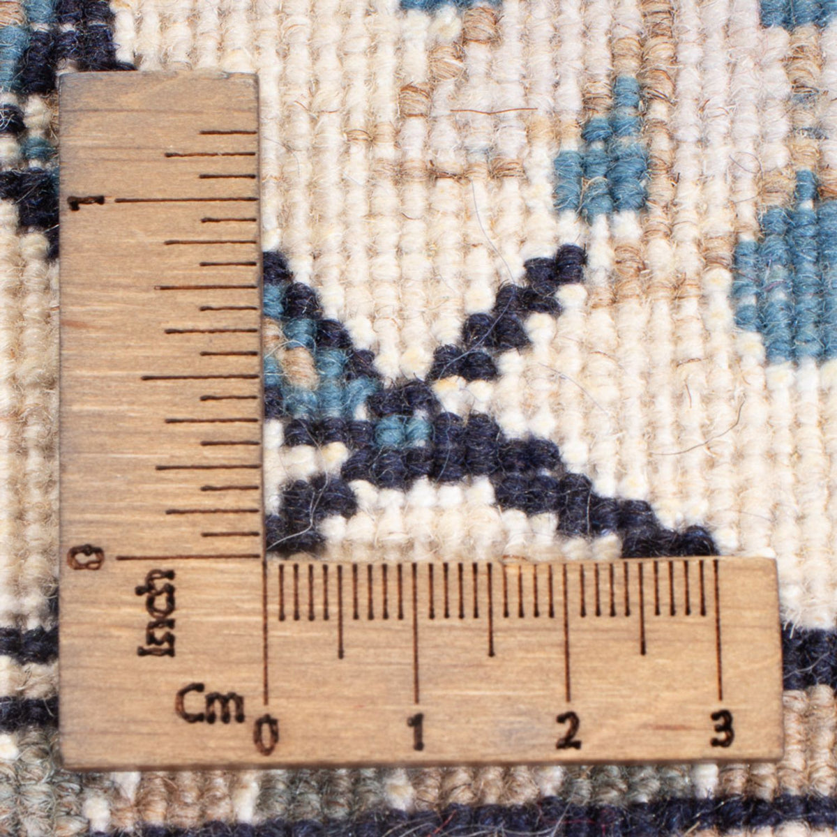 Alfombra Persa - Nain - Real - 212 x 146 cm - azul oscuro