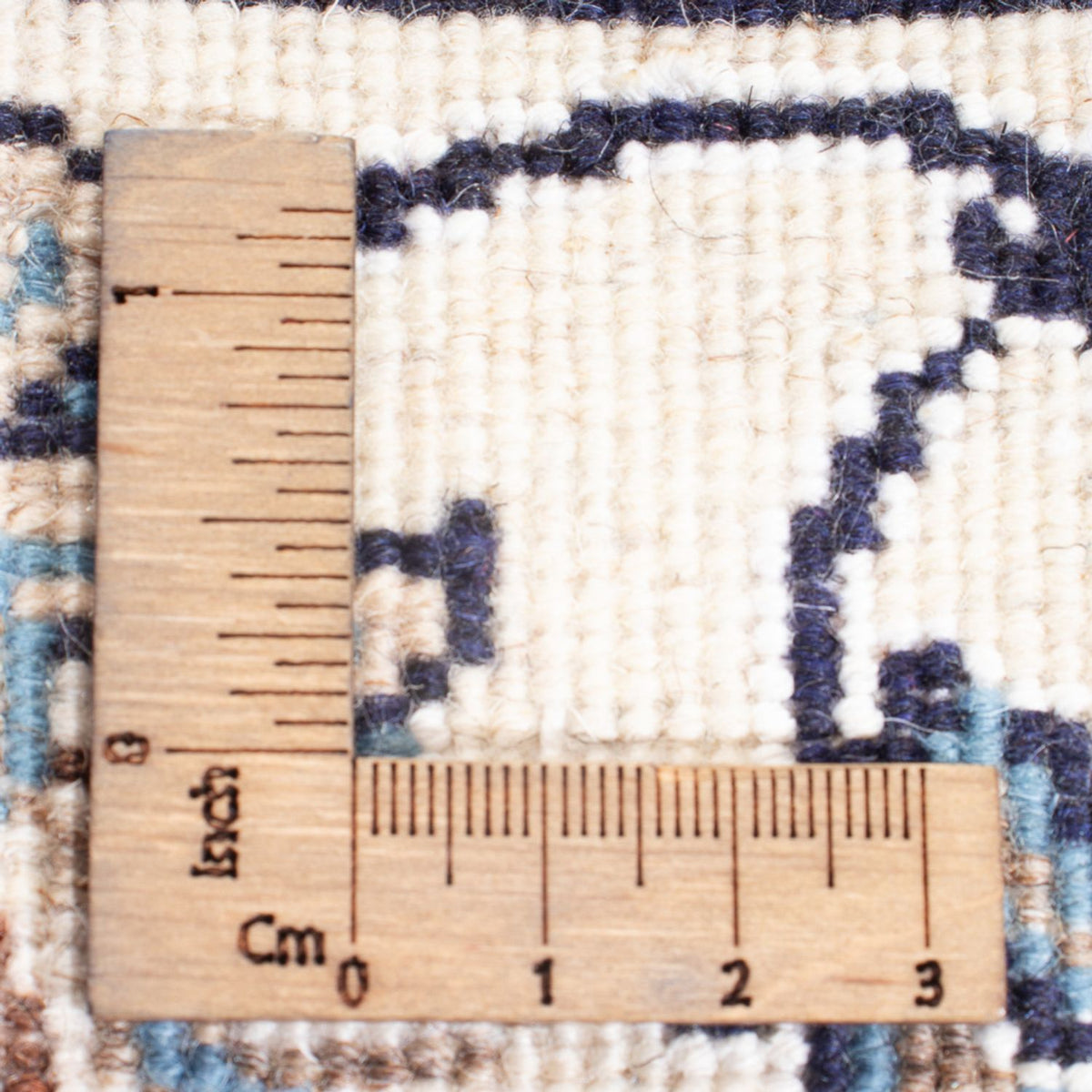 Alfombra Persa - Nain - Real - 205 x 149 cm - azul oscuro