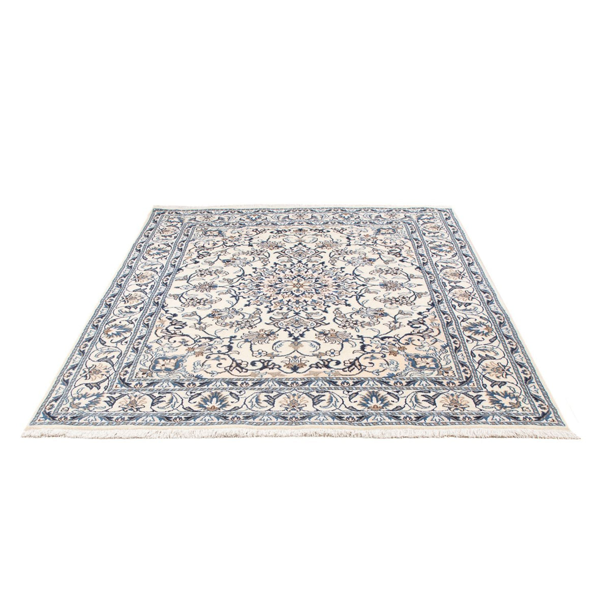Alfombra Persa - Nain - Real - 202 x 149 cm - crema