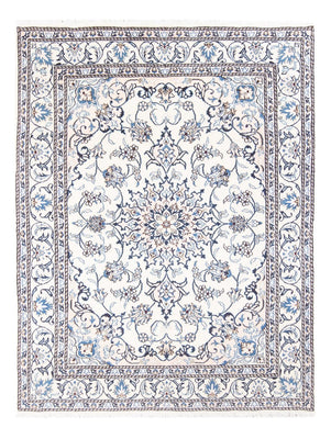 Alfombra Persa - Nain - Real - 197 x 147 cm - crema