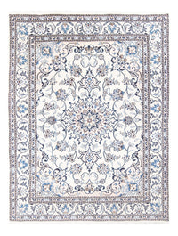 Alfombra Persa - Nain - Real - 197 x 147 cm - crema