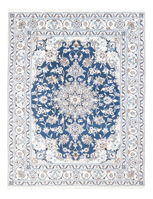 Alfombra Persa - Nain - Real - 196 x 147 cm - azul