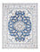 Alfombra Persa - Nain - Real - 196 x 147 cm - azul