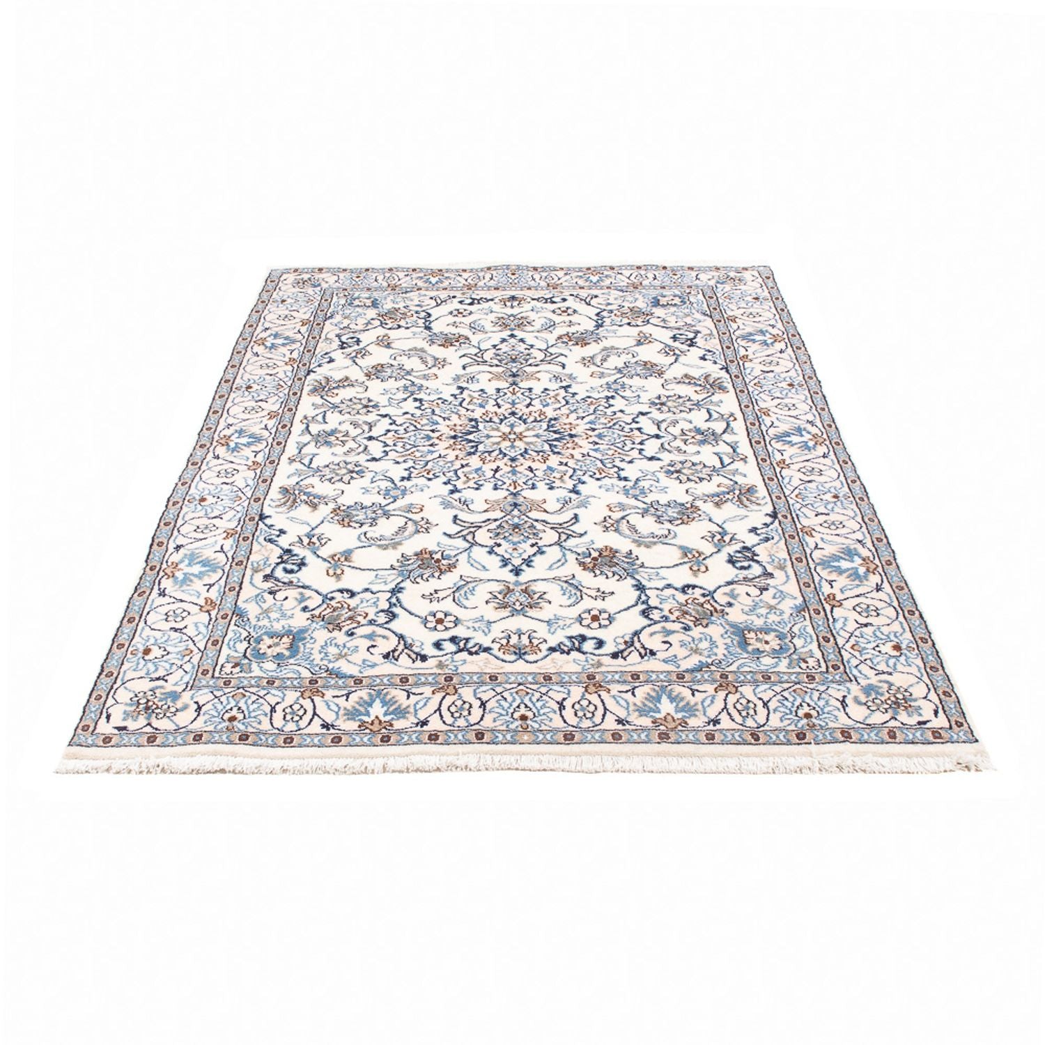 Alfombra persa - Nain - 188 x 116 cm - crema
