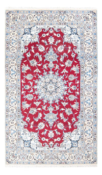 Alfombra persa - Nain - 201 x 117 cm - rojo