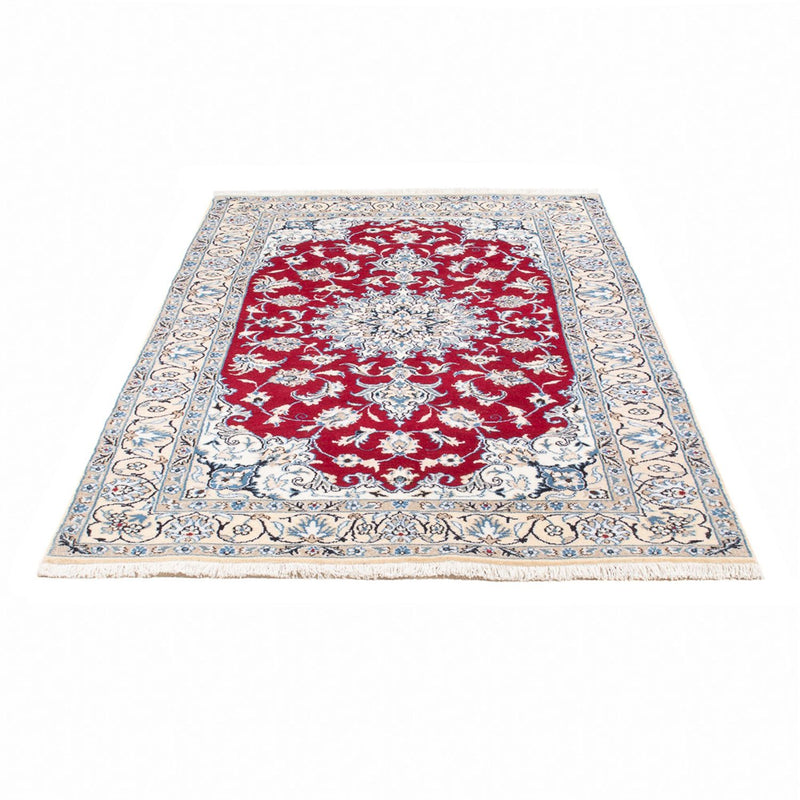 Alfombra persa - Nain - 201 x 117 cm - rojo