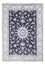 Alfombra persa - Nain - 232 x 168 cm - azul oscuro