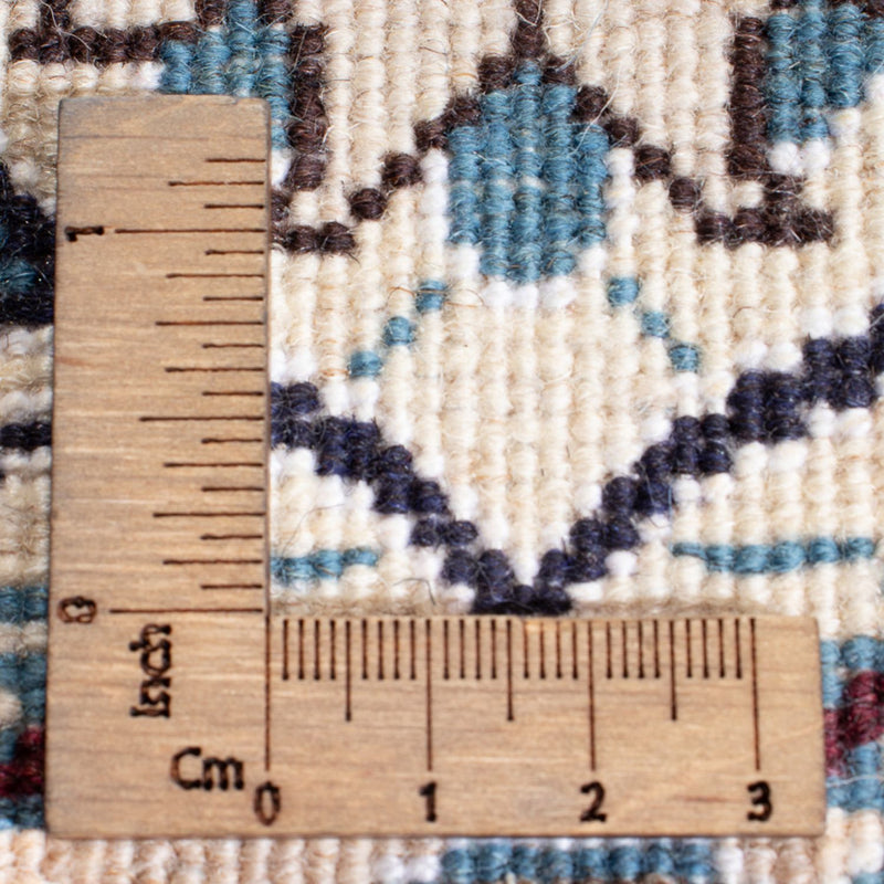 Alfombra persa - Nain - 232 x 168 cm - azul oscuro