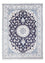Alfombra persa - Nain - 235 x 167 cm - azul oscuro