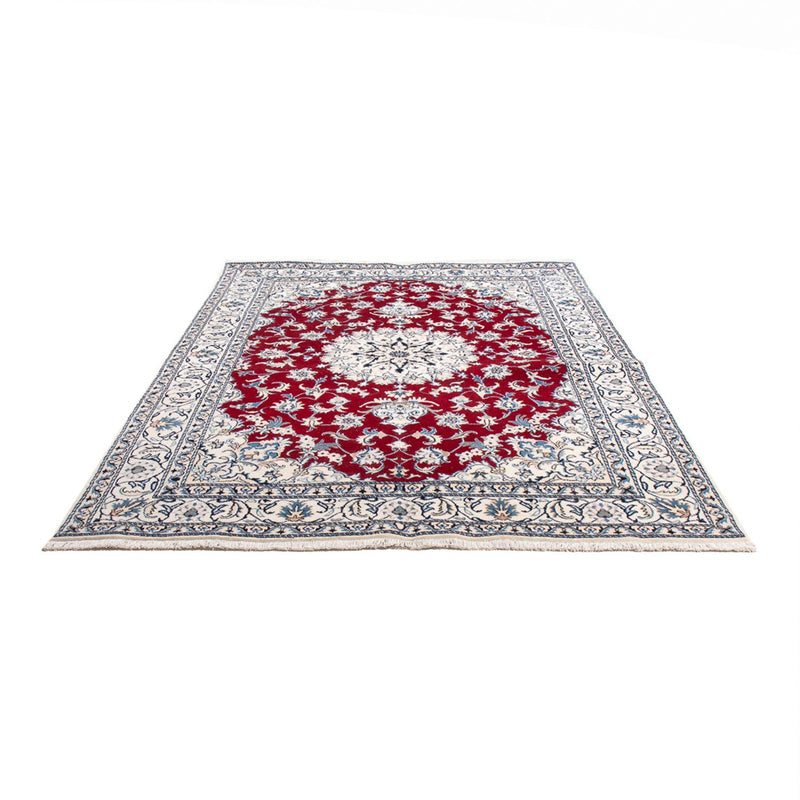 Alfombra persa - Nain - 233 x 165 cm - rojo