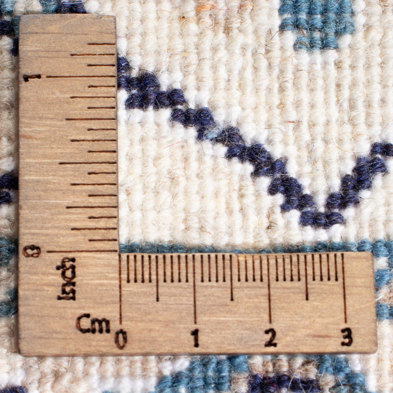 Alfombra persa - Nain - 234 x 168 cm - azul oscuro