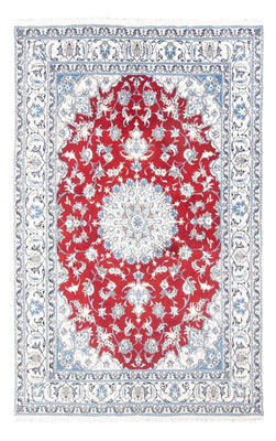 Alfombra persa - Nain - 234 x 161 cm - rojo