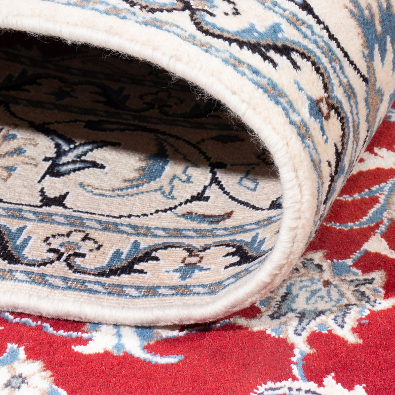 Alfombra persa - Nain - 234 x 161 cm - rojo
