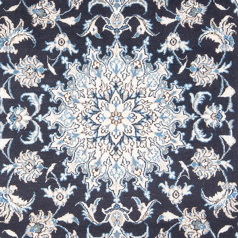 Alfombra persa - Nain - 228 x 172 cm - azul oscuro