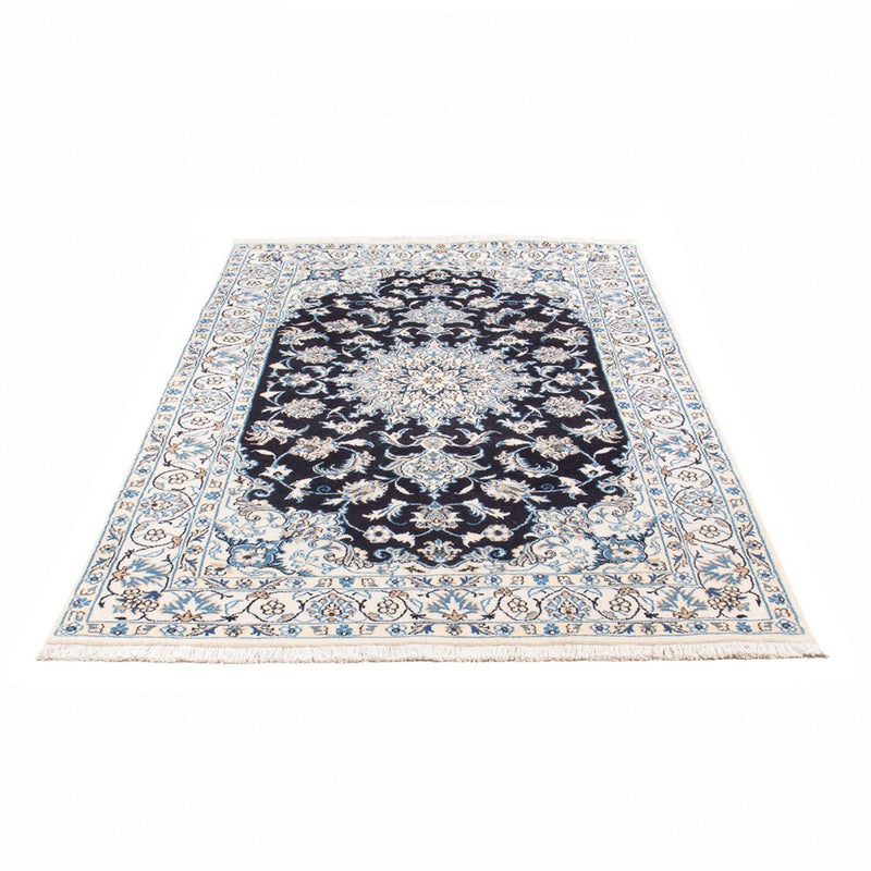 Alfombra persa - Nain - 228 x 172 cm - azul oscuro