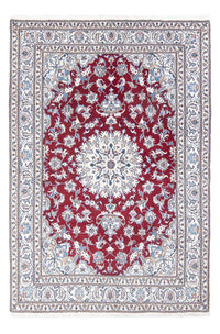 Alfombra persa - Nain - 243 x 168 cm - rojo