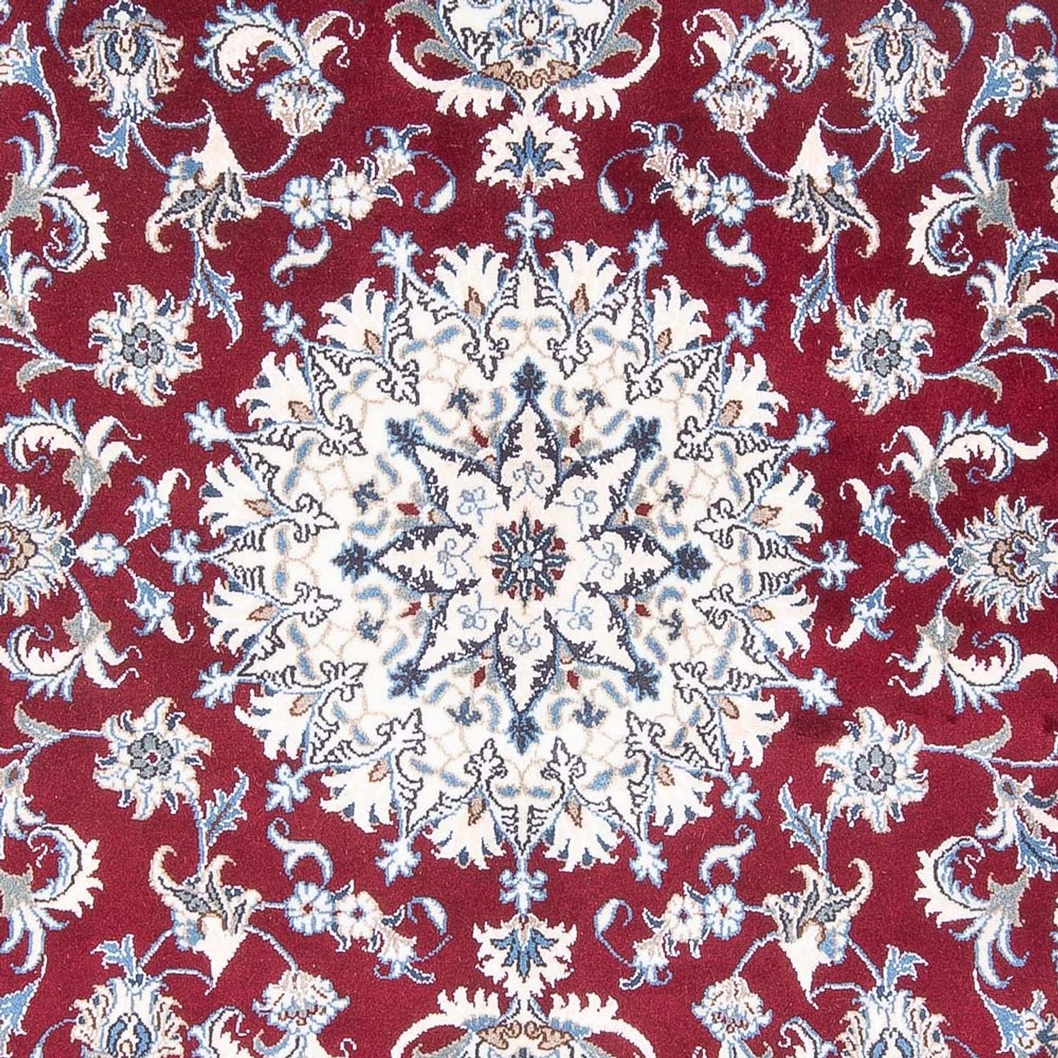 Alfombra persa - Nain - 243 x 168 cm - rojo
