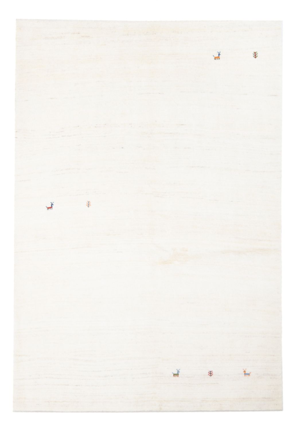 Alfombra Gabbeh - Persa - 205 x 150 cm - crema