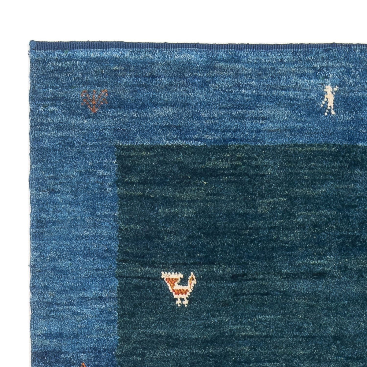 Gabbeh persa Alfombra 101x145cm - Perserteppich Wollteppich