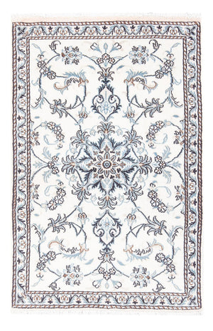 Alfombra persa - Nain - 132 x 87 cm - crema