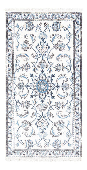 Alfombra persa - Nain - 134 x 69 cm - crema