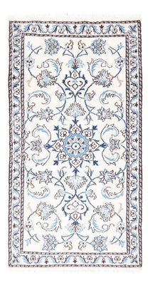 Alfombra persa - Nain - 132 x 70 cm - crema