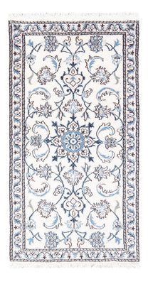 Alfombra persa - Nain - 138 x 71 cm - crema