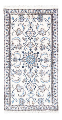 Alfombra persa - Nain - 138 x 71 cm - crema