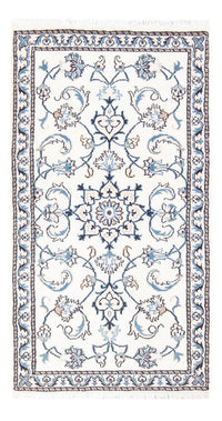 Alfombra persa - Nain - 135 x 70 cm - crema