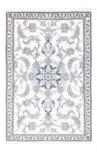 Alfombra persa - Nain - 137 x 87 cm - crema