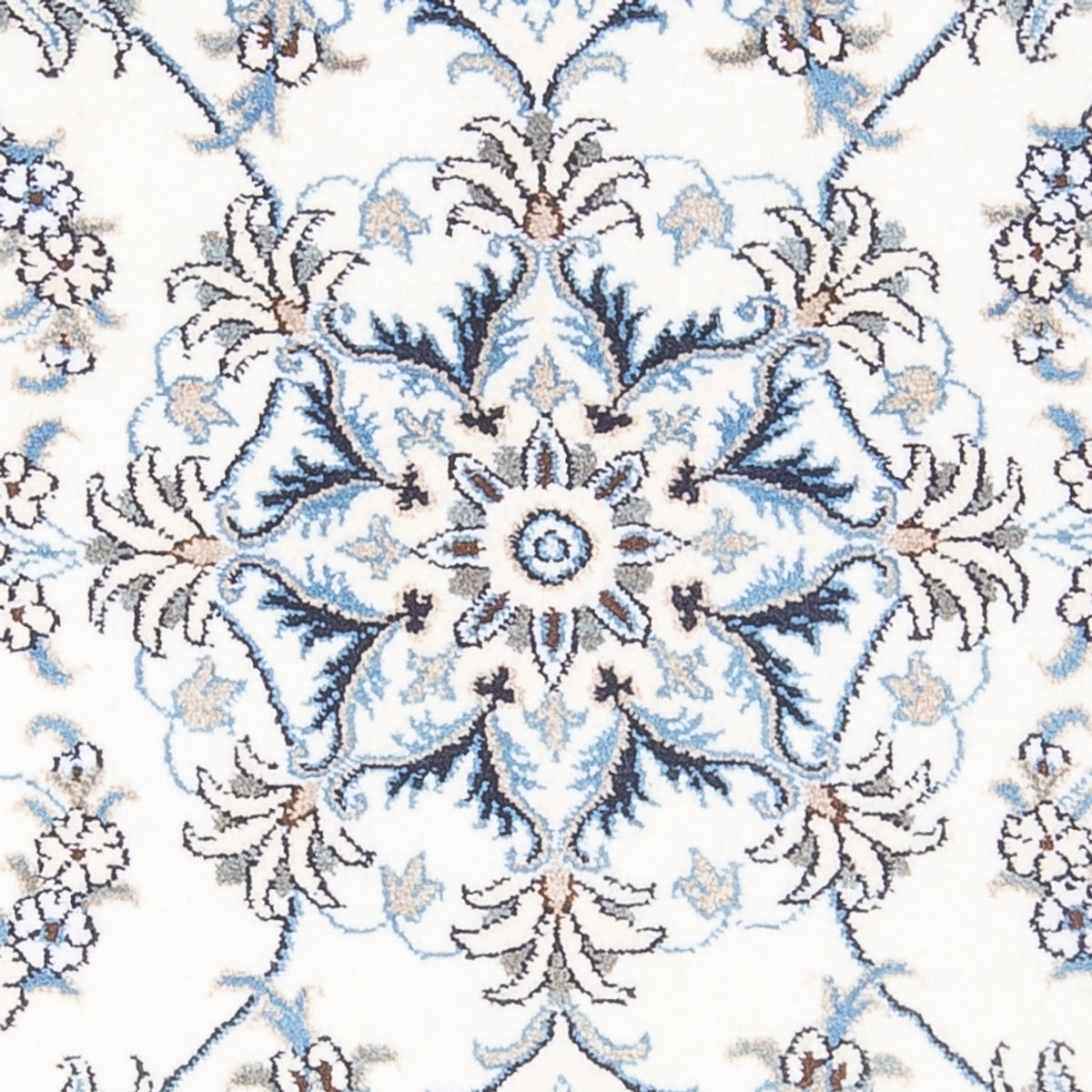 Alfombra persa - Nain - 137 x 87 cm - crema