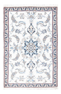 Alfombra persa - Nain - 137 x 88 cm - crema