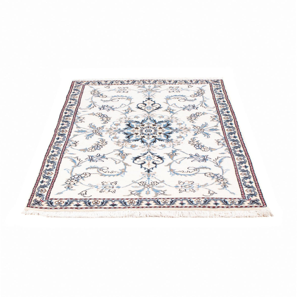 Alfombra persa - Nain - 137 x 88 cm - crema