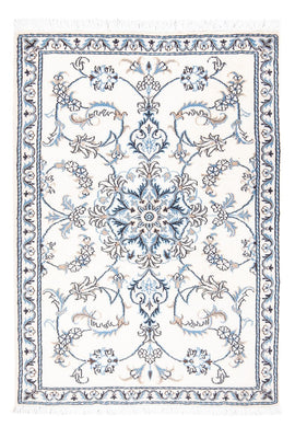 Alfombra persa - Nain - 137 x 90 cm - crema