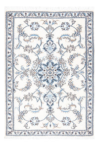 Alfombra persa - Nain - 137 x 90 cm - crema